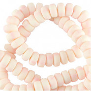 Polymer Perlen Rondell 7mm - Gentle pink